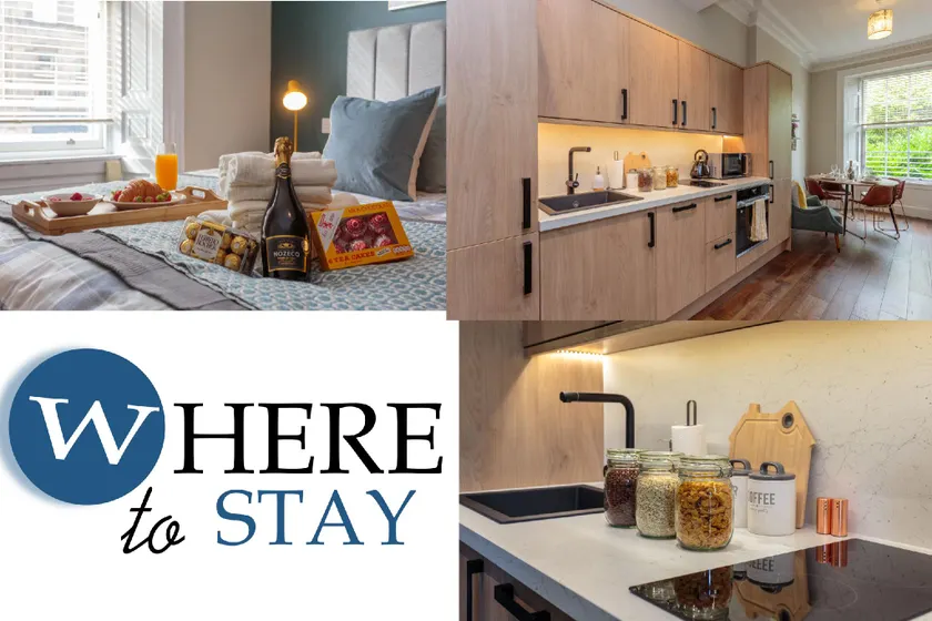 Stylish 2bed apartment underneath Edinburgh castle - Image 1