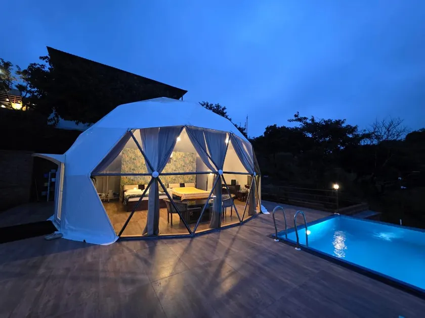 Deluxe dome with plunge Pool - Image 1
