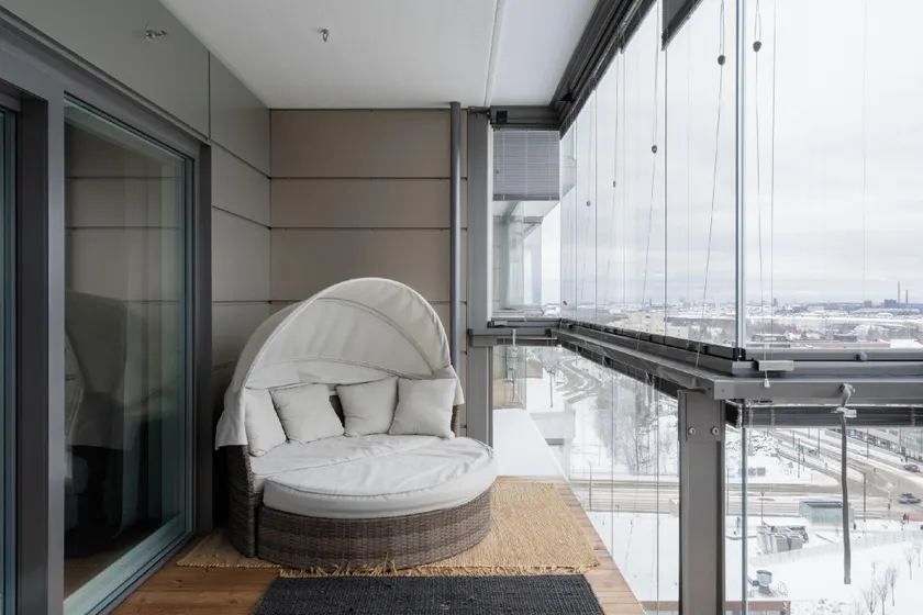Modern 1BR with House Sauna & Huge Balcony Above Mall of Tripla by Nordic Stay Collection - Image 1