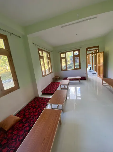 The Spiritual Cafe Jibhi - Mountain & River View - Image 1