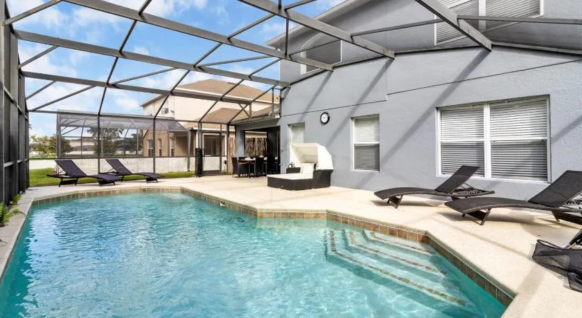 Family Oasis 5BR Villa with South Facing Pool and Games Room Near Disney - Image 1