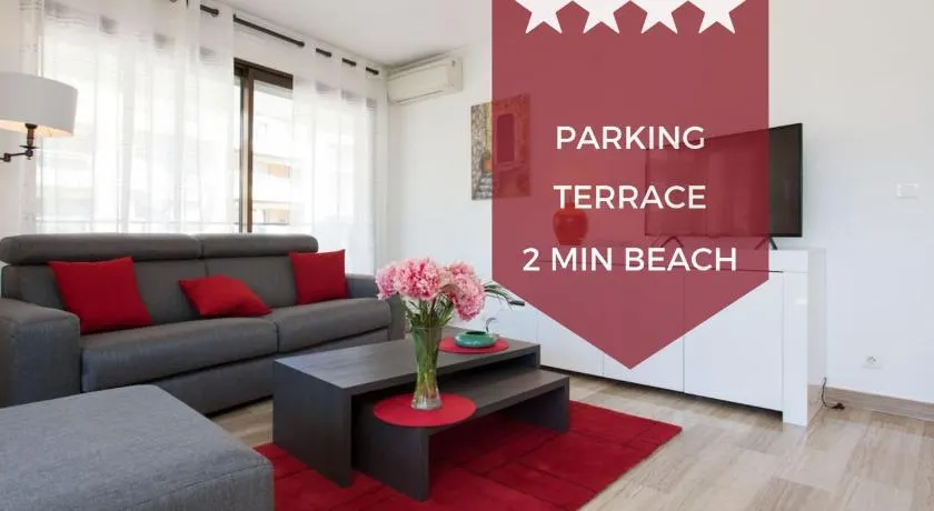2-bedroom 2 min from the beaches Ideal for families With a terrace ! - Image 1