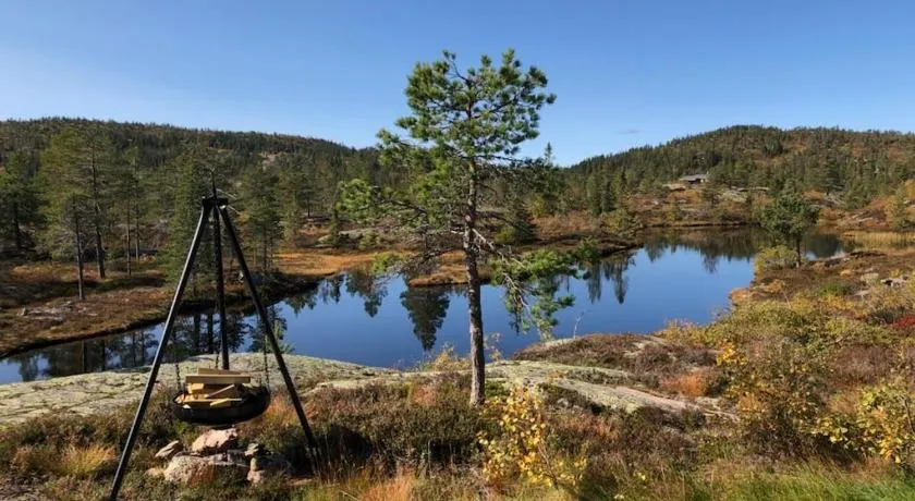 Fjellhytte med boblebad og utsikt på Blefjell - Image 1
