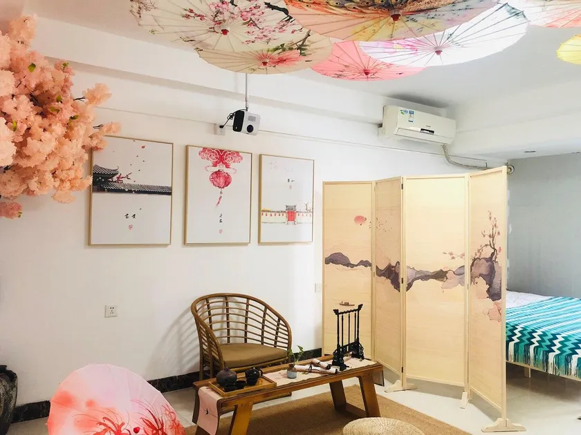 T【唐梦】嘉洲广场/金铂天地/汉服文化/落地窗/干净卫生/巨幕投影 - Image 1