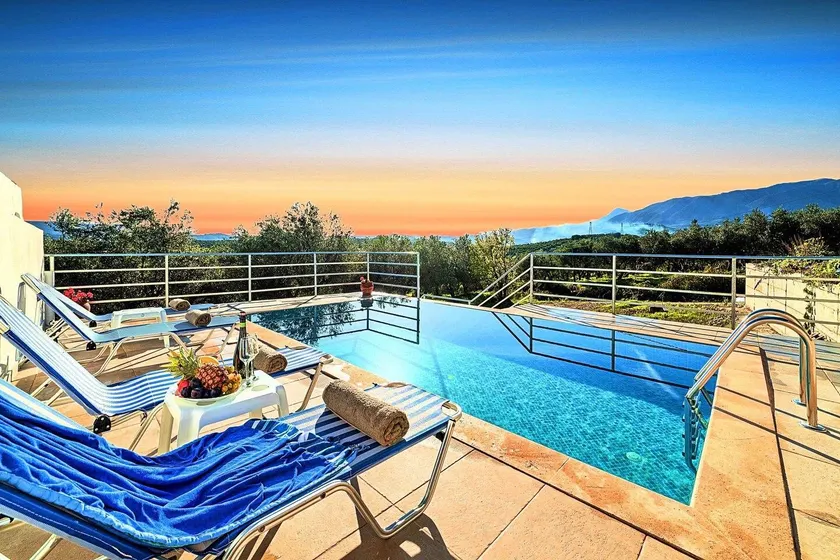 Cretan Sunrise Lodge Heated Pool - Image 1