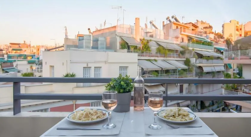 5th flr Boho Studio In Exarheia With Private Balcony - Image 1