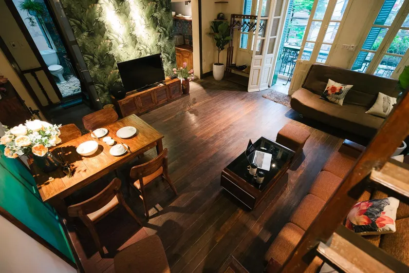 French 2BR Villa. OldQuarter. Balcony. BBQ garden - Image 1