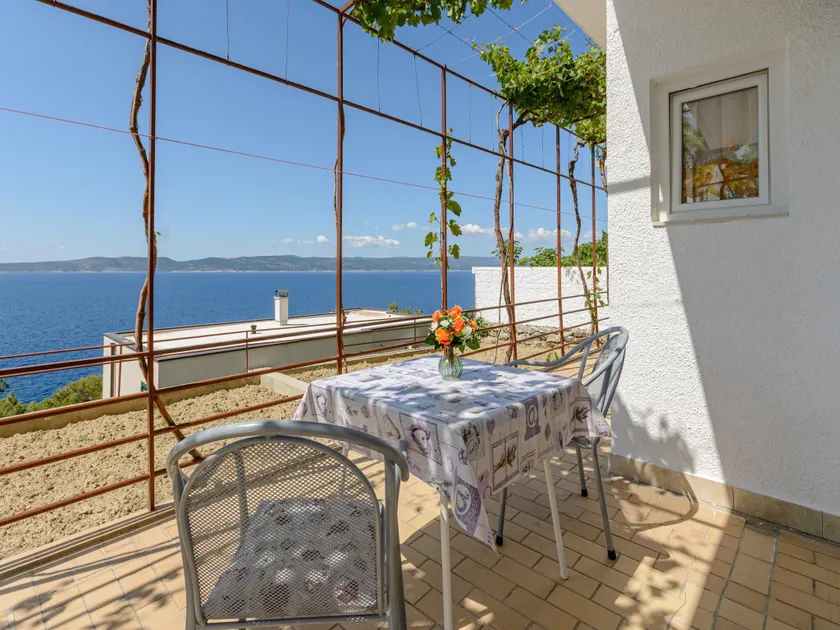 Rooms Sani- Double Room with Terrace and Sea View S2 - Image 1