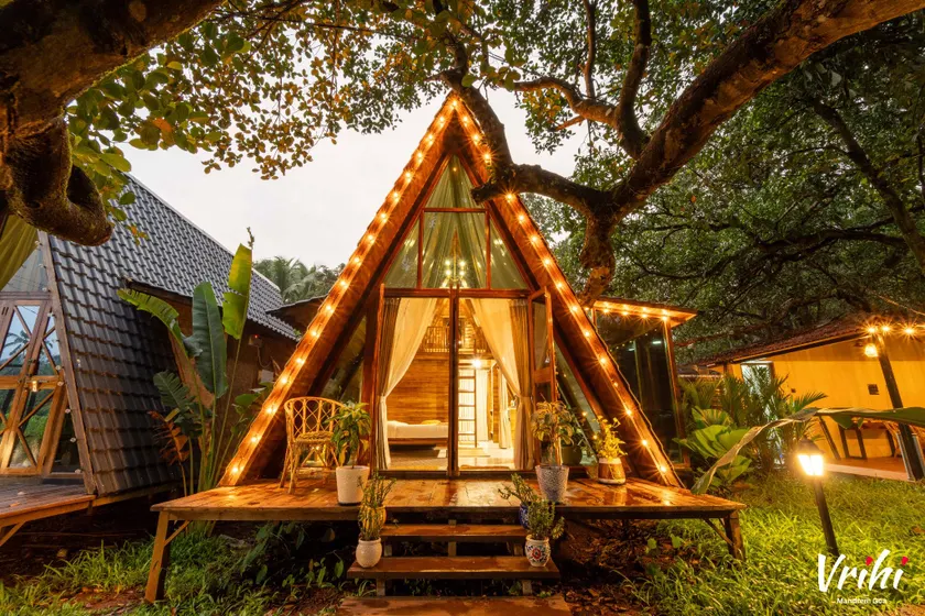 Vrihi Luxury A-Frame Boutique Resort in Goa - Image 1