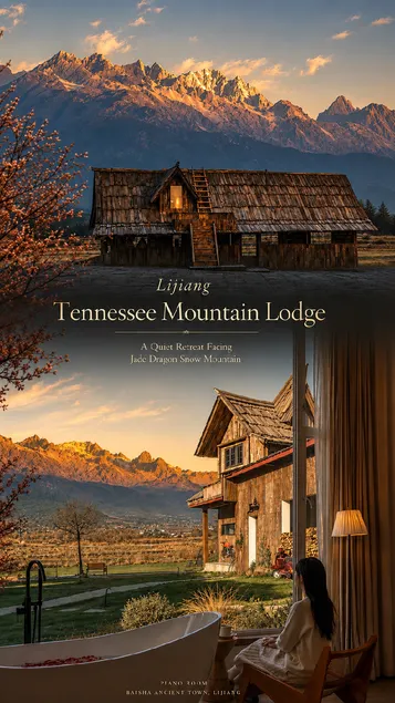Lijiang Tennessee Moutain Lodge & cafe - A Luxury Farmstay with Jade Dragon Views at Baisha Village - Free Pick-up from Airport&Railway station for 3-Night Stays - Image 1