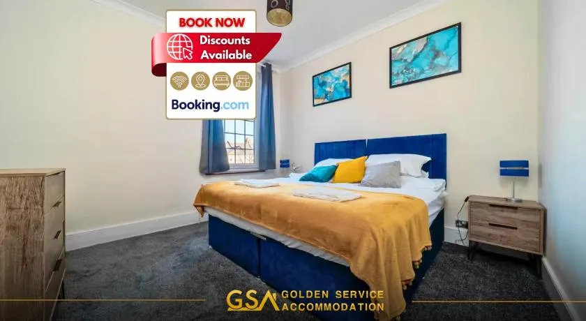 Convenient City Flat By Golden Service Accommodation Relocators Accommodation Wanstead - Image 1