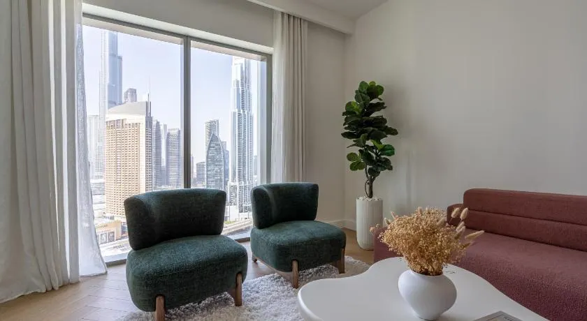 TH-Homes Downtown 2 Bedroom with Burj Khalifa view - Image 1