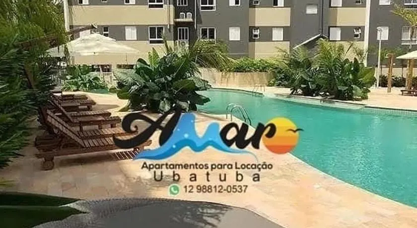 Jardim das Palmeiras II Home Resort JP2 Ubatuba - Apartamento com 2 Dorms, 1 Suíte, Condomínio com Piscina Adulto e Infantil, Jacuzzi Aquecida,Sauna, Churrasqueira, Academia, Salão de Jogos e Playground - Image 1