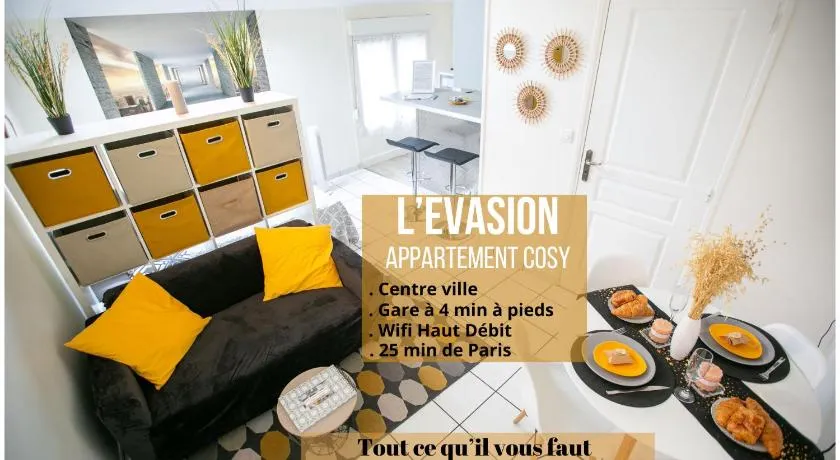 L'Evasion - coeur de ville - WIFI - Gare - Image 1
