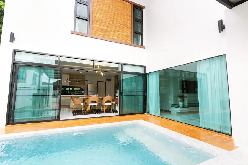 Serene Sankampang pool villa: Modern Lux. for Five - Image 1