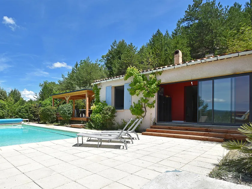 Villa with heated pool, beautiful view and garden, near Vaison-la-Romaine - Image 1
