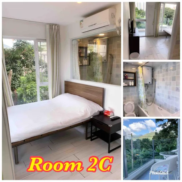 Double bed room with balcony - Image 1