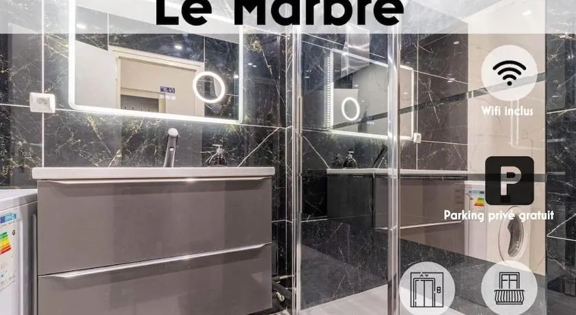 Le Marbré design 60m2, 2 Stars, Free parking - Image 1