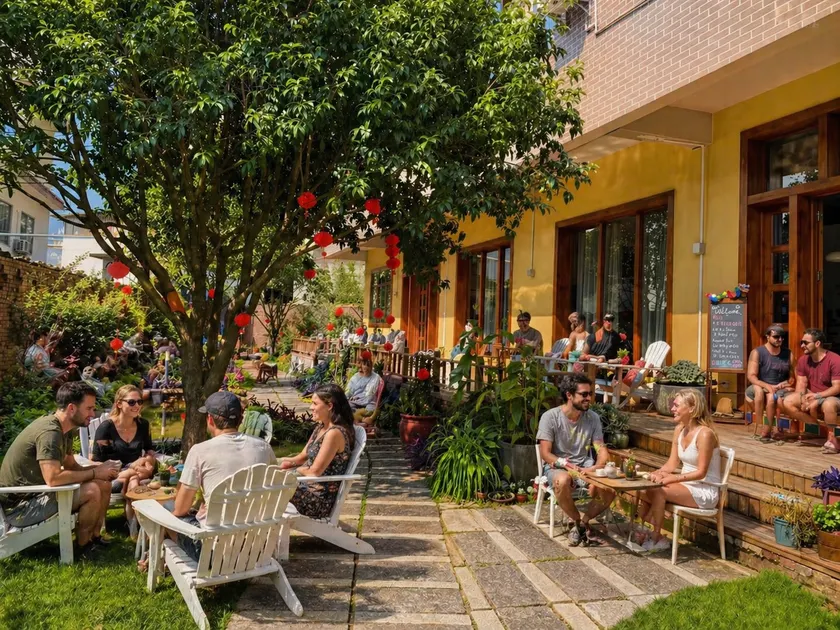 Yangshuo Eden's Social Guesthouse - Wake up to a hearty Western breakfast & fresh craft coffee & night beers & outdoor activities - Image 1