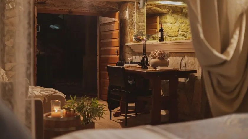 Scardona Rustica 2+2 app with a jacuzzi and a BBQ - Image 1