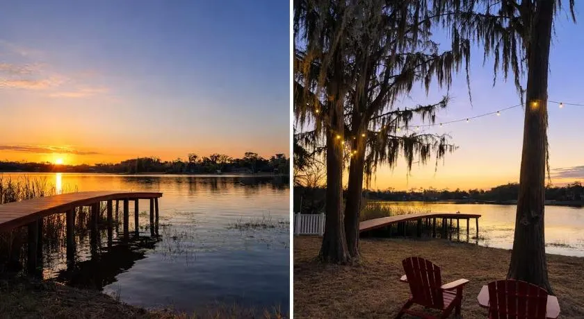 Lakefront Retreat Near Tampa Dock Kayaks Firepit - Image 1