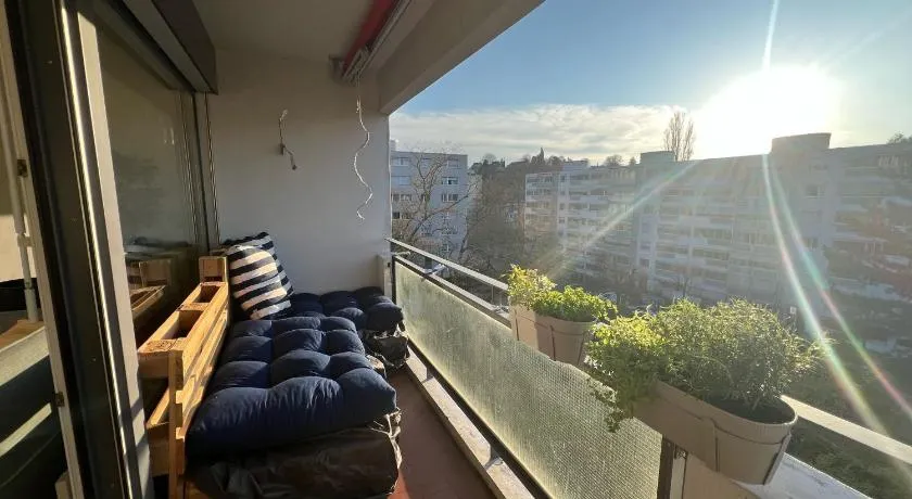 Möbelierte Wohnung mit Balkon zwischen Bahnhof und St Jakob - Image 1