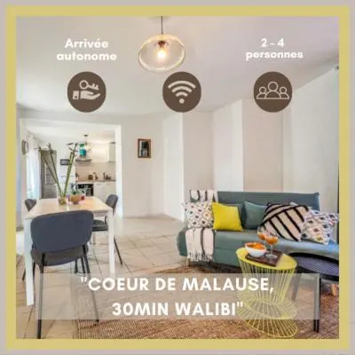 Le Gite 1 - Appartement T2 de 53m2, idéal pro ou couples, coeur de ville et proche GOLFECH - Image 1