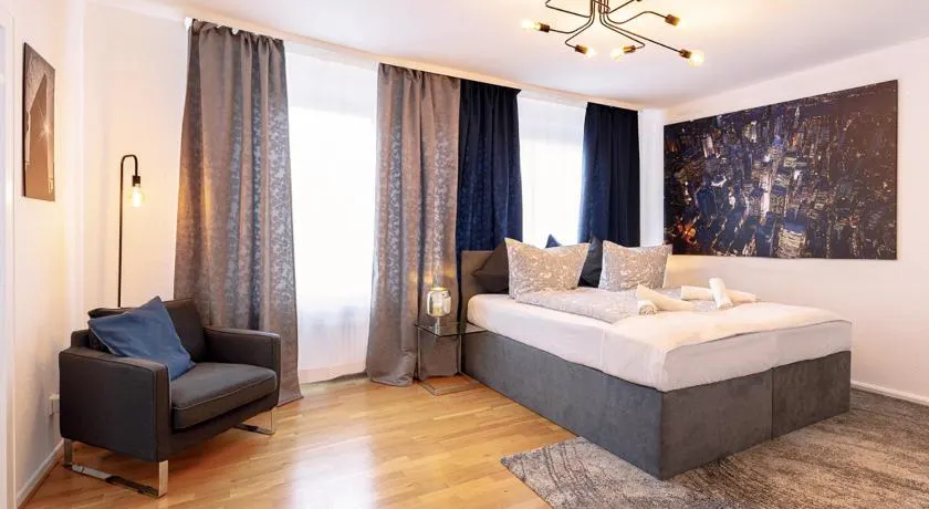 Stylish apartment - 3 Min walk to Wuppertal main train station - Close to the University - Kitchen - Netflix - Image 1