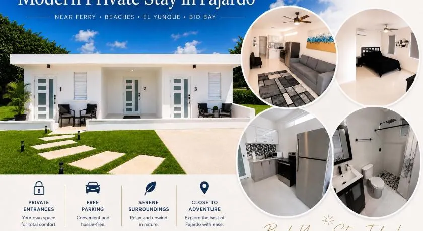 Charming and Private Stay in Fajardo - NEAR FERRY - BEACHES - EL YUNQUE - BIOBAY - Image 1