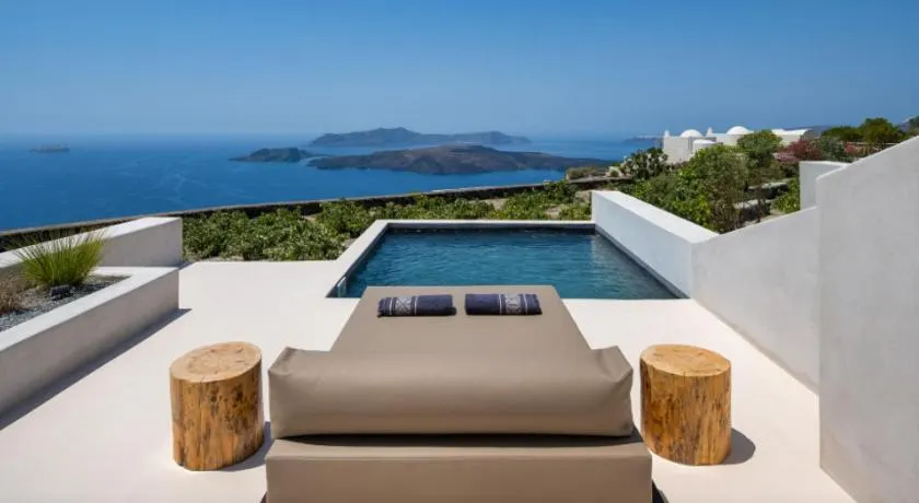 Santo Blue Santorini Caldera View Luxury Houses - Image 1