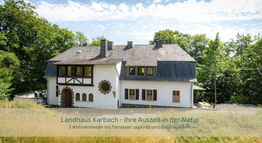 Landhaus Karbach mit Gartensauna und Hot Tub, eingezäunter Garten, 4-10 Personen - Image 1
