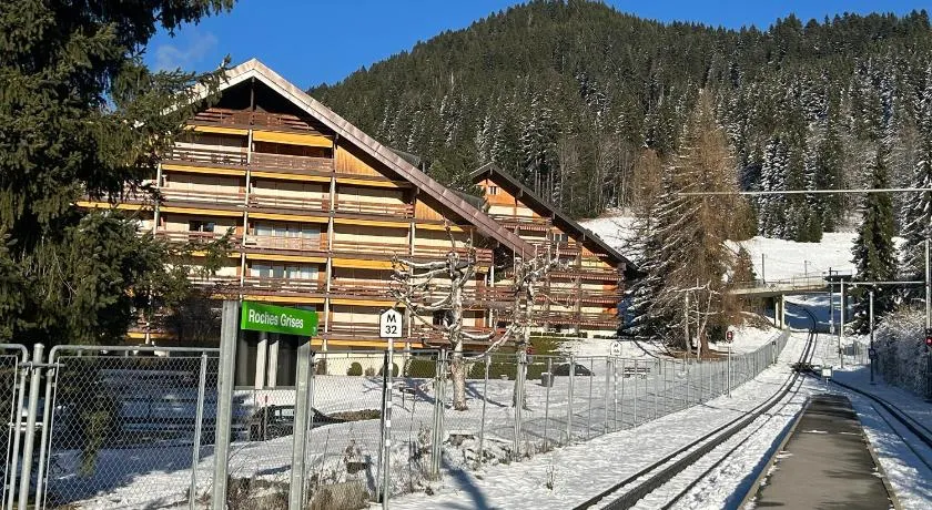 Central studio in Villars sur Ollon, Emeraude, for 3 only 100m to Bretaye ski train - Image 1
