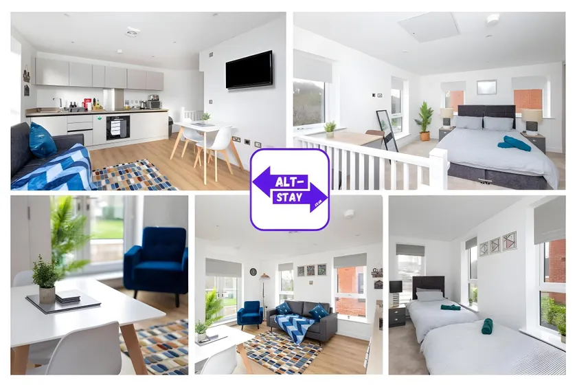 Copper Beech by Alt-Stay Contractor Accommodation - 2 Bed Contractor Home With Parking, Wi-Fi & Full Kitchen - Ideal For Long stays - Image 1