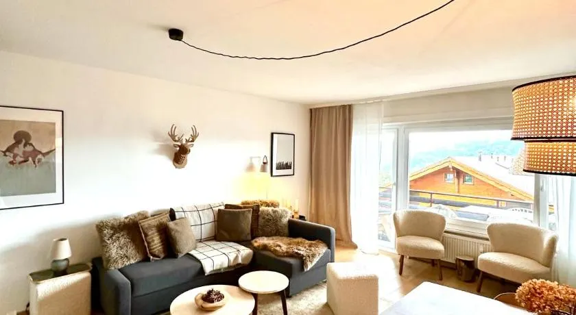 Window on Crans Montana, Appartement avec vue sur les Alpes - Image 1