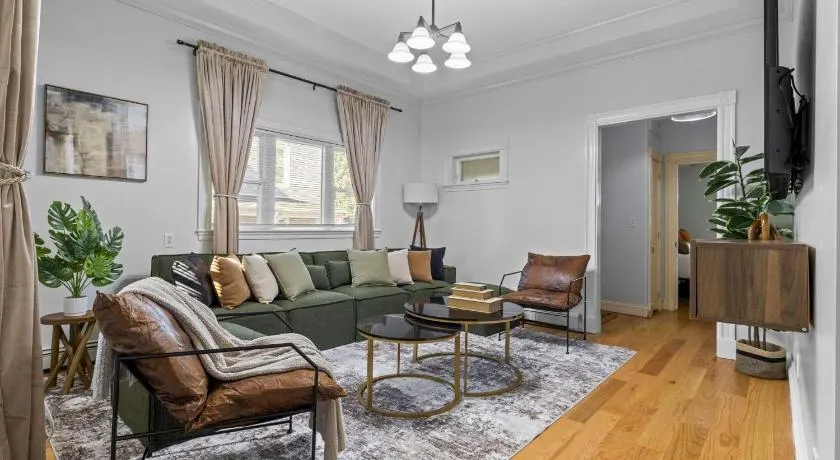 Boston 4BR Home with Parking BBQ Fire - Image 1