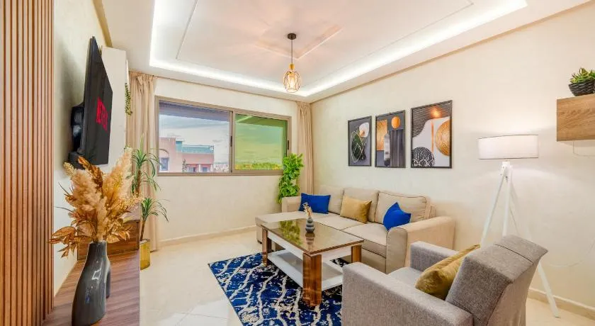 Cozy Studio with Mountain View in Gueliz, Marrakech - Image 1