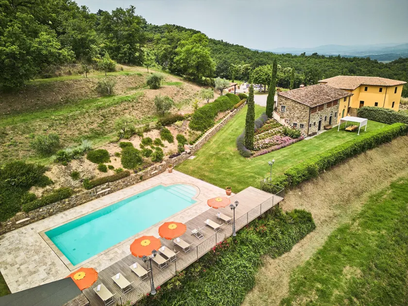 Bauernhaus Wohnung - privater Pool - 2 Personen in der Gegend von Chianti - - Image 1