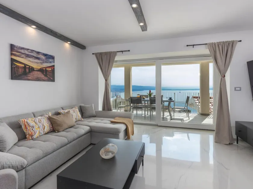 Appartamento totalmente attrezzato con barbecue, piscina e sauna | Vista sull'acqua - Image 1