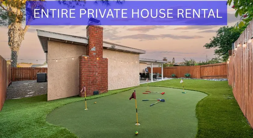 Entire Private Home with 3 Bedrooms 2 Bathrooms, Gated Yard, Garage, 4-Beds, Golf, Mira Mesa, Available Now - Image 1