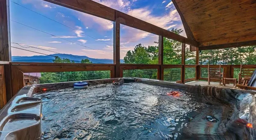 Smoky Ridge - Stunning Mountain Views, Hot Tub, Fire Pit, Gigabit Internet, Exceptional Cabin - Image 1