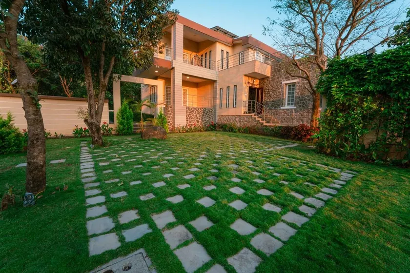 SaffronStays Forest Trails, Pawna - pool villa with forest views - Image 1