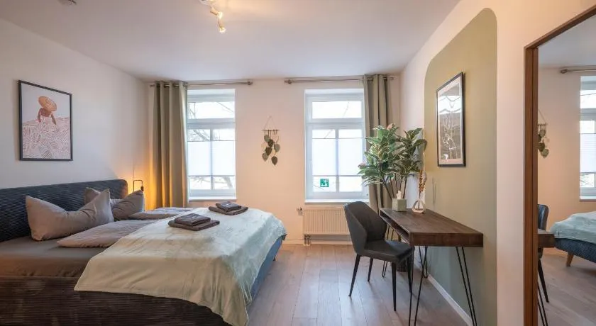 Boho-Suite - Sauna, Netflix, Nespresso, Zentral, Messe - Image 1