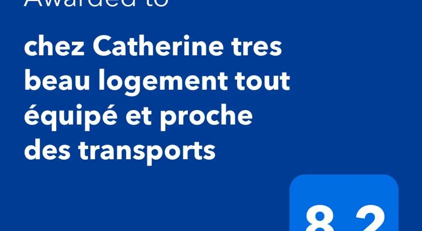 chez Catherine tres beau logement tout équipé et proche des transports - Image 1