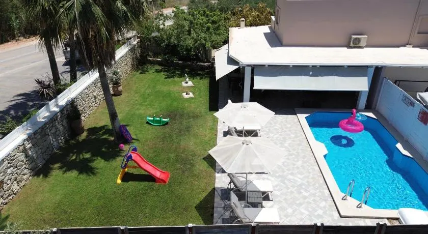 Villa Campos- Less than 5-Min Walk to Kalivaki Beach - Image 1