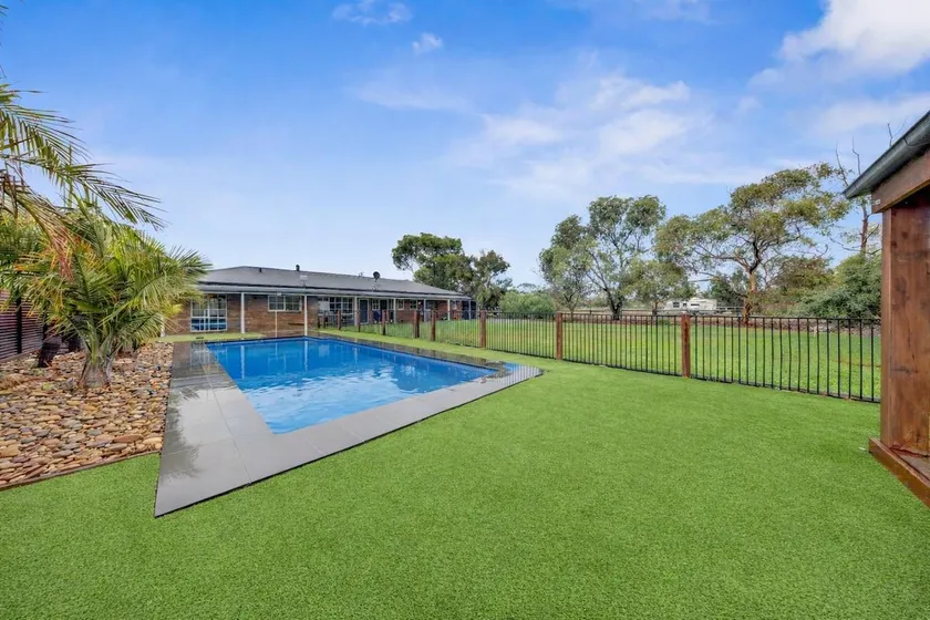 Luxe Farmhouse Retreat with Solar Heated Pool and BBQ - Image 1