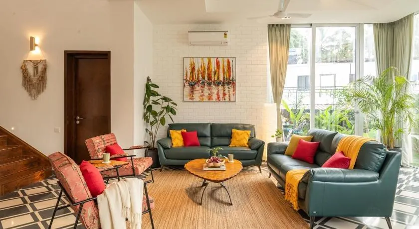 TBK AGNI 3BHK Vagator Private Pool caretakers - Image 1