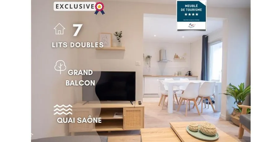 "Envie Lyonnaise" Location - 14 personnes - Terrasse - WIFI fibre optic - Image 1
