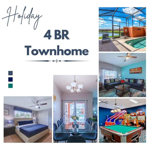 GRH9282 - Paradise Palms Resort - 4 Bed 3 Baths Townhome - Image 1