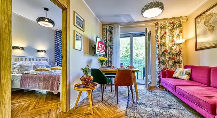Apartament Podróżniczy z prywatną Sauną blisko Elementsa - 5D Apartments - Image 1