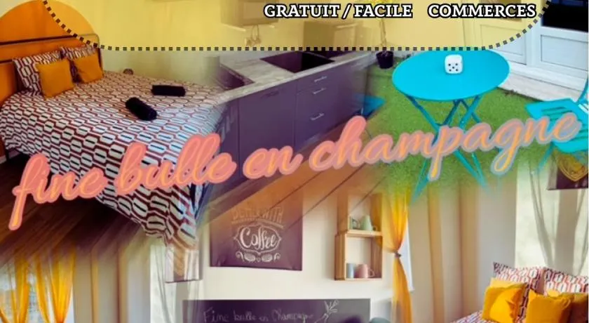 Fine bulle en Champagne - 1 chambre - Terrasse - Image 1